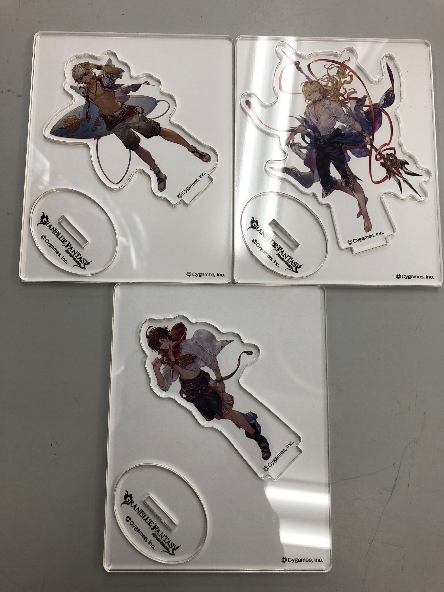 K Books Game館 グラブルexフェス19 水着アクリルスタンド ルシオ ノイシュ サンダルフォン 入荷です この季節にぴったりなデザインですよね Kbooks グラブル グラブル夏真っ盛り グラブル天井貯金 グラブル T Co Kcbcwhejqb