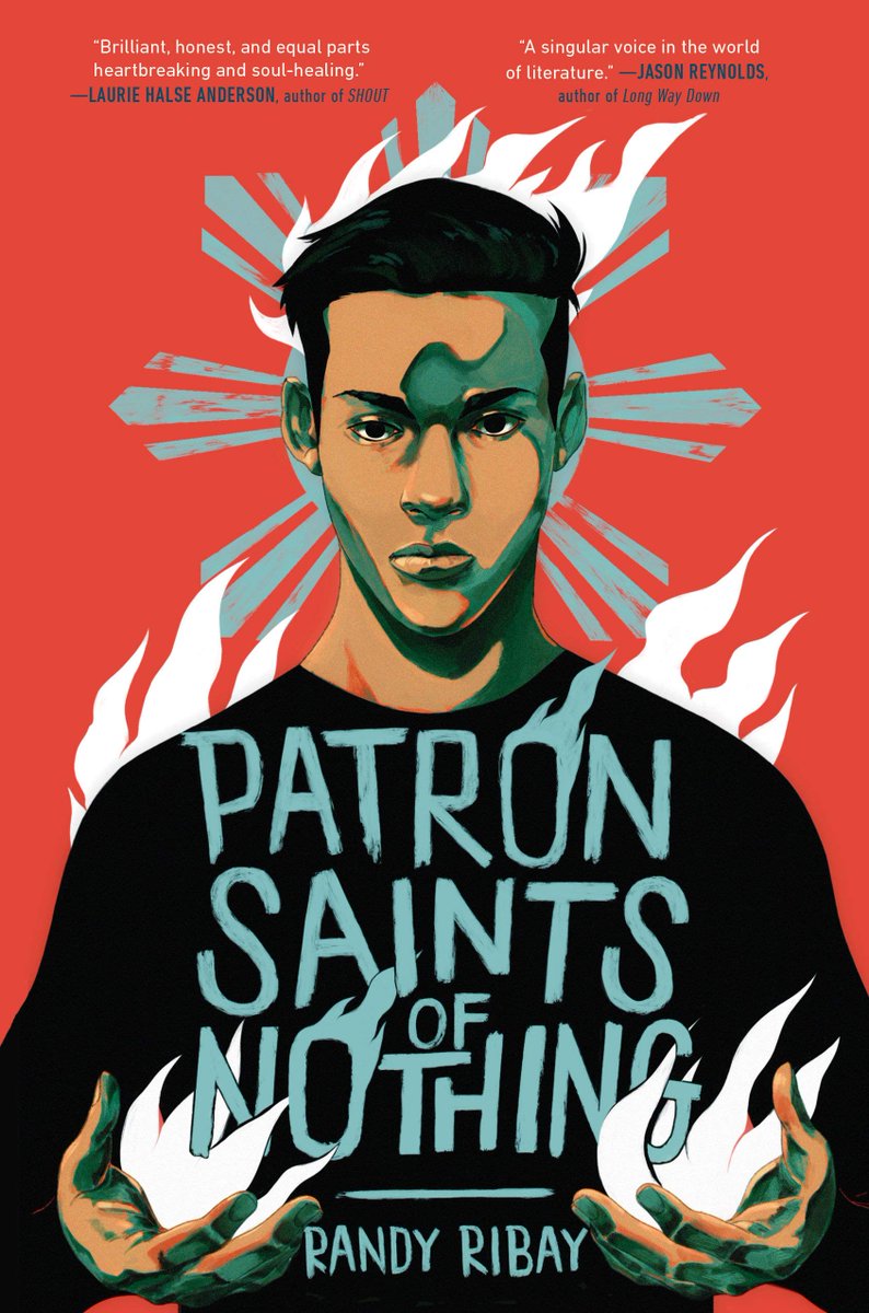 ballesteros_tj's tweet photo. I'm reading Patron Saints of Nothing by Randy Ribay. The main character, Jay Reguero, and I are both Filipino-American, and it'll be interesting to see what'll happen to him in the Philippines compared to what I've experienced. 50 pages in and I already like the pacing. #apread19 https://t.co/qXEJmGFLIb