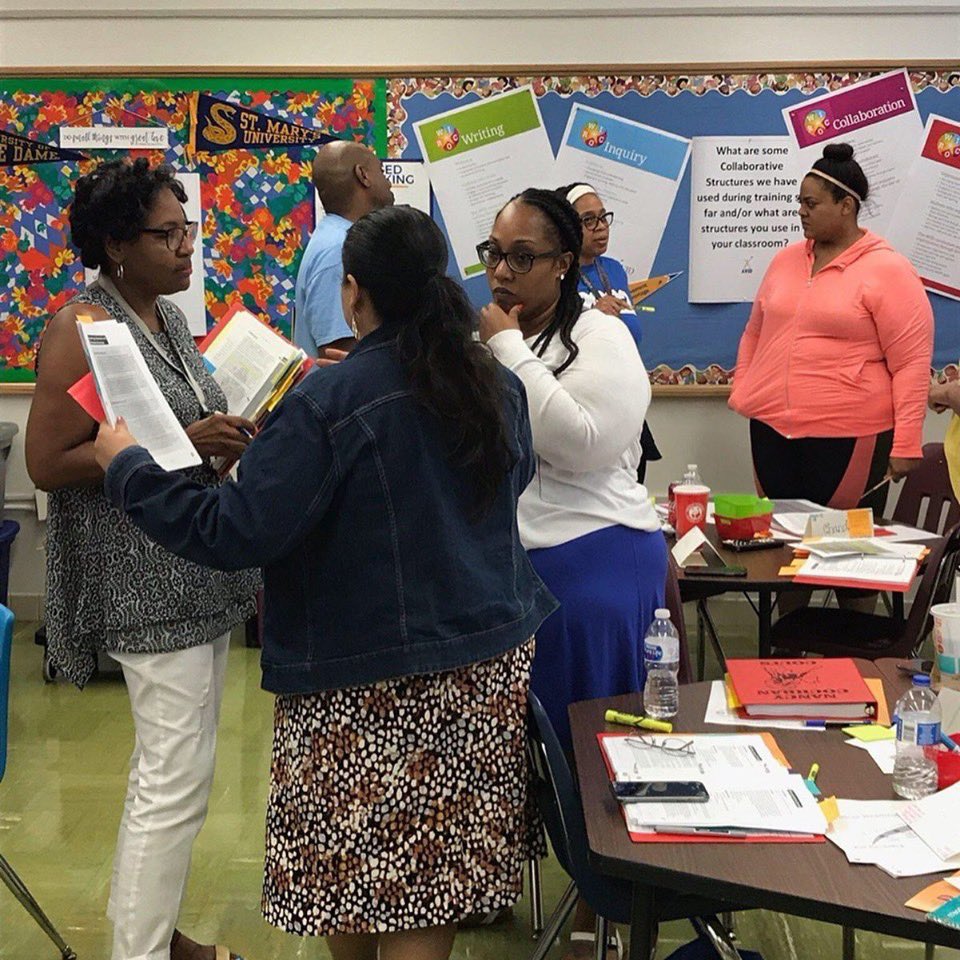 Cochran_Colts's tweet photo. AVID! ROCKS!
We welcome our AVID team who is sharing their best practices with our upper elementary team! We can’t wait to teach our students! @avid4college @dallasisd #CochranRocks https://t.co/TRaza8bcUo