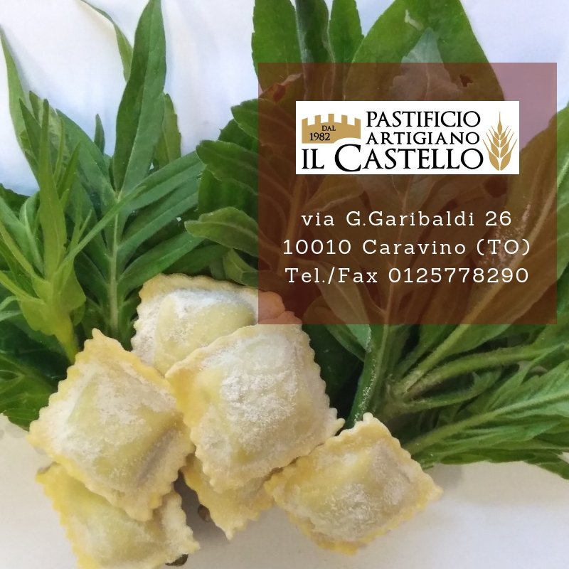 pastailcastello's tweet photo. Vuoi mangiare sano e naturale? Prova i nostri ravioli alle erbe fini. Pastificio Artigiano il Castello: eccellenza artigiana piemontese nella produzione di pasta fresca. #torino #canavese #biella #aosta https://t.co/LFcYx0gHSk https://t.co/7lG35HESQp