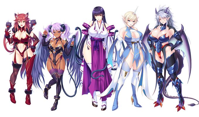 9月に発売予定の新作「モンスターが支配する異世界で魔物使いになって孕ませハントで救世主になる～人間如きが我らと生殖?身の程を知れ!～」デイザーサイトを公開しました。
https://t.co/BahXxL9bDr 