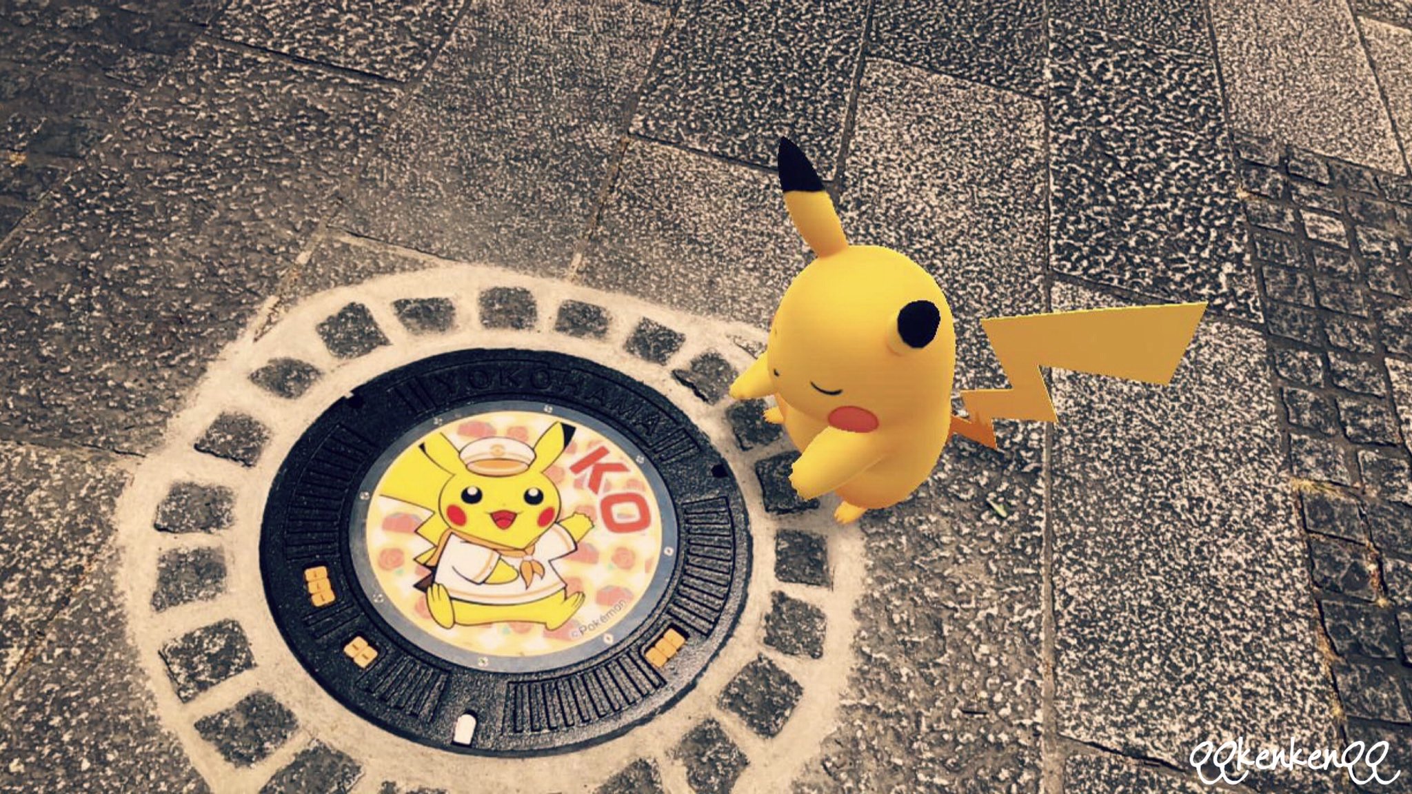 Kenken 在 Twitter 上 Yo Ko Ha Ma ピカチュウ Pikachu Pokemongo ポケモンgo ポケモン Pokemon Gosnapshot ポケふた ポケモンマンホール ピカチュウマンホール 横浜 ピカチュウ大量発生チュウ みなとみらい T Co Ni2wwc14fb Twitter