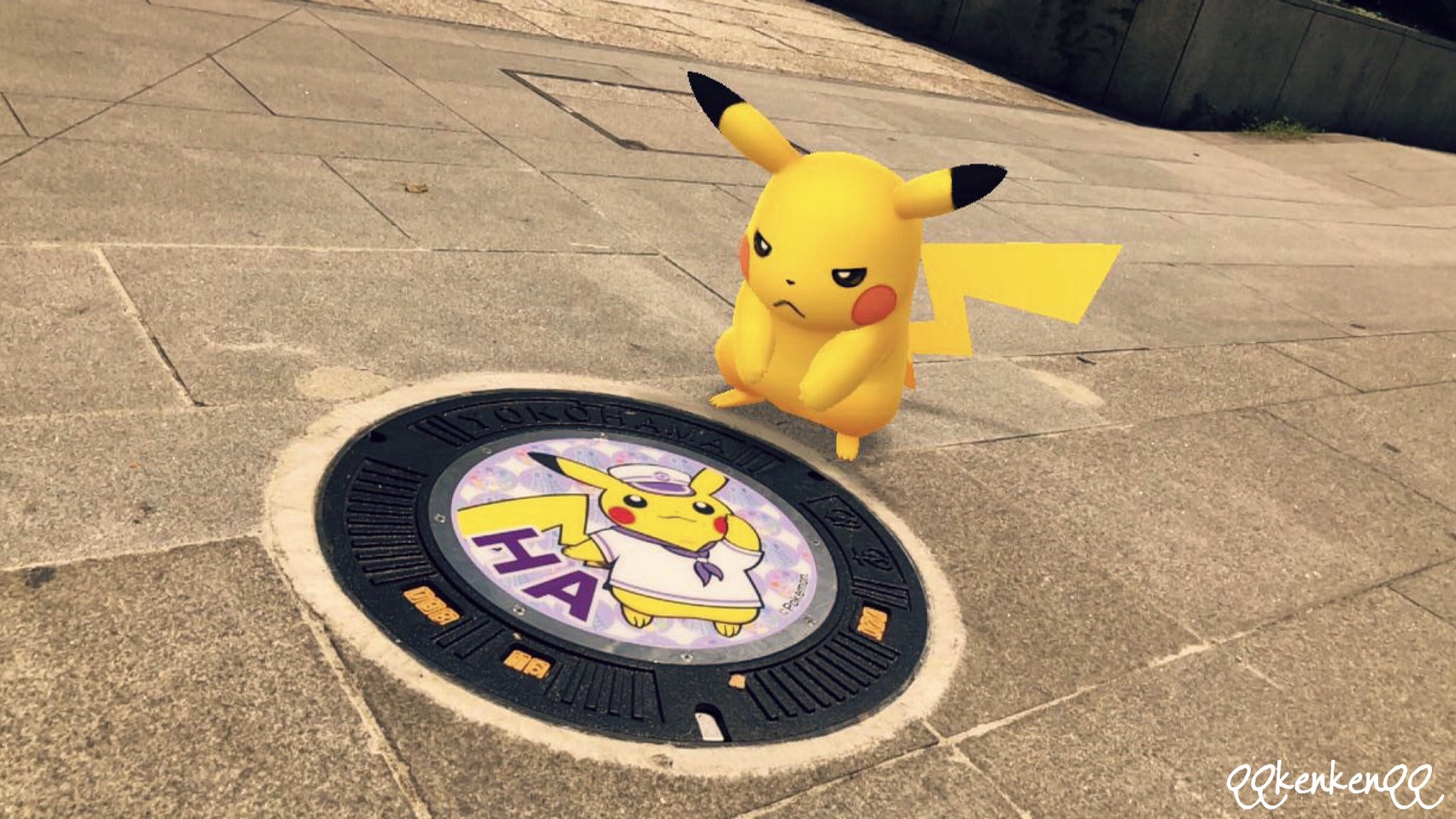 Kenken 在 Twitter 上 Yo Ko Ha Ma ピカチュウ Pikachu Pokemongo ポケモンgo ポケモン Pokemon Gosnapshot ポケふた ポケモンマンホール ピカチュウマンホール 横浜 ピカチュウ大量発生チュウ みなとみらい T Co Ni2wwc14fb Twitter