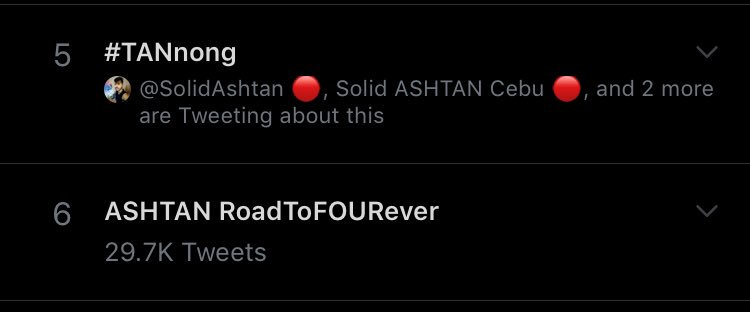 AshTanOrangeOFC's tweet image. #TANong is now trending, along with our tagline!!

Continue asking Tan and also use our tagline :))

ASHTAN RoadToFOURever
ASHTAN RoadToFOURever
ASHTAN RoadToFOURever
@tanredroncal | @ashdlmundo