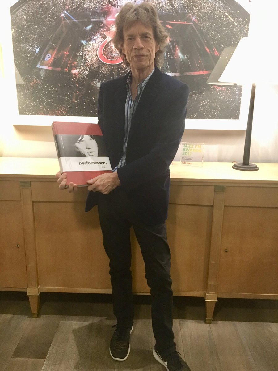 CommsExpress's tweet photo. FFP #competition 

It’s #BookLoversDay so tell us the book the great performer #MickJagger is holding &amp; you could #win the £50 Amazon voucher! 

A clue : it’s from our client @CoattailBooks &amp; it’s a corker !
RT&amp;F with your answer! 
For a bonus, tell us your favourite book! https://t.co/5csqD07JOR