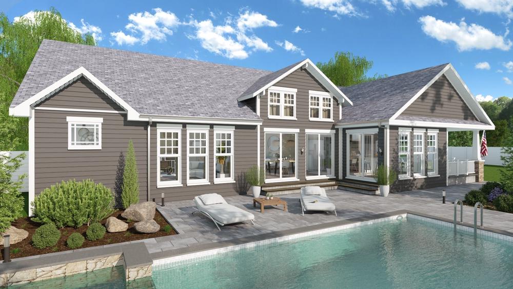 This rendering can be done without any expertise thanks to Cedreo