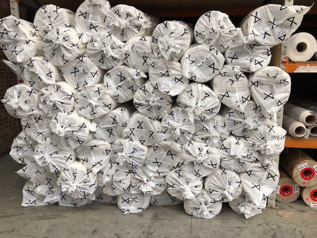 LuxeUnderlay's tweet photo. A another container of Luxe Pure Foam Underlay Delivered to @jpalmercarpets in Fareham... It’s the fastest growing Foam Underlay in the U.K. and it’s #PureFoam 

#ContactJohnPalmerCarpetsForSamples&amp;Prices
#Call01329221933
#TheCentreOfExcellence https://t.co/WiufePPzff