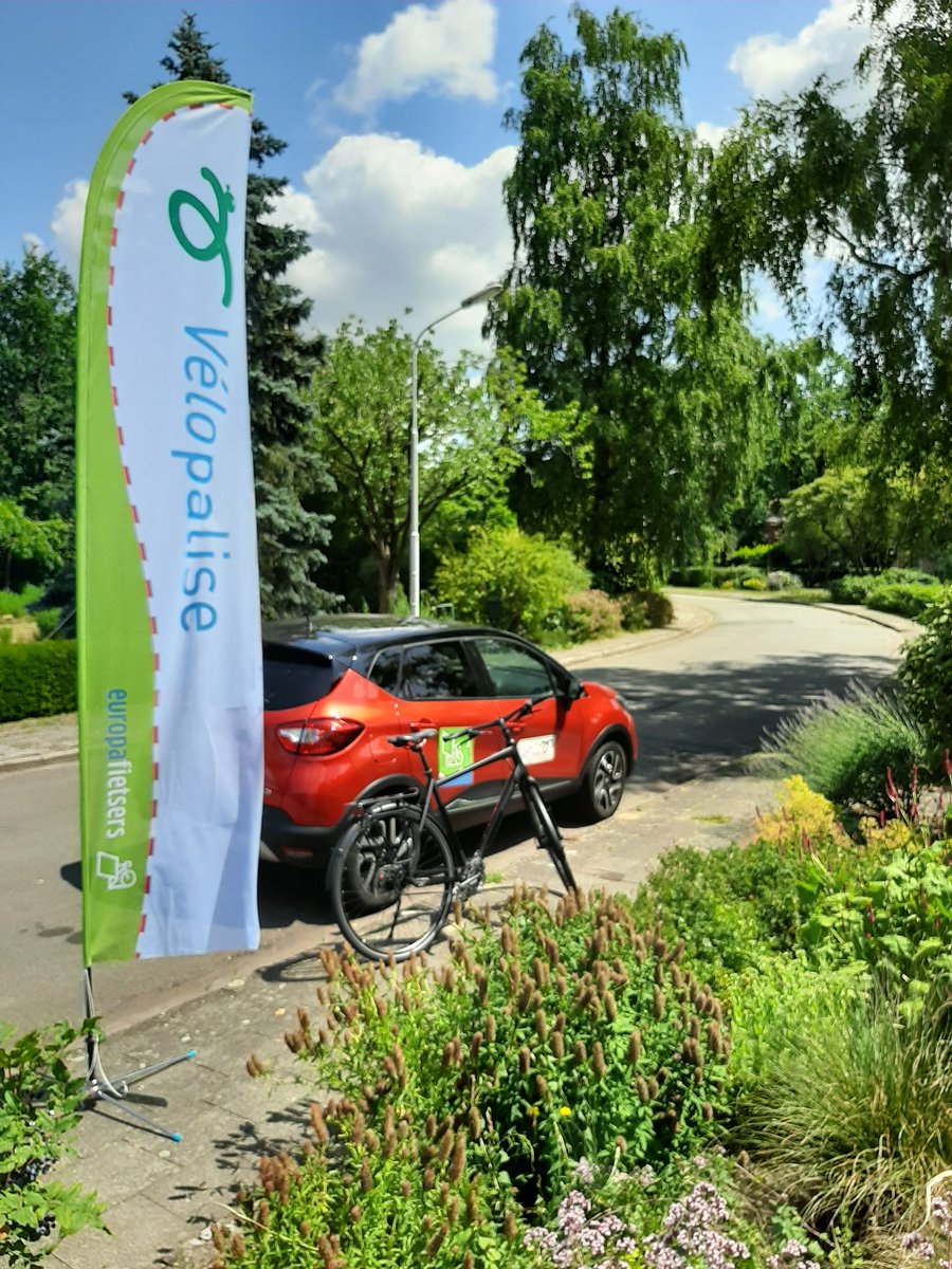 Startklaar voor de #velopalise <a href="/75jaarvrijheid/">75 jaar vrijheid</a> vieren met een 28daagse  fietstocht van Normandië naar #wageningen  @liberationroute   biketrail