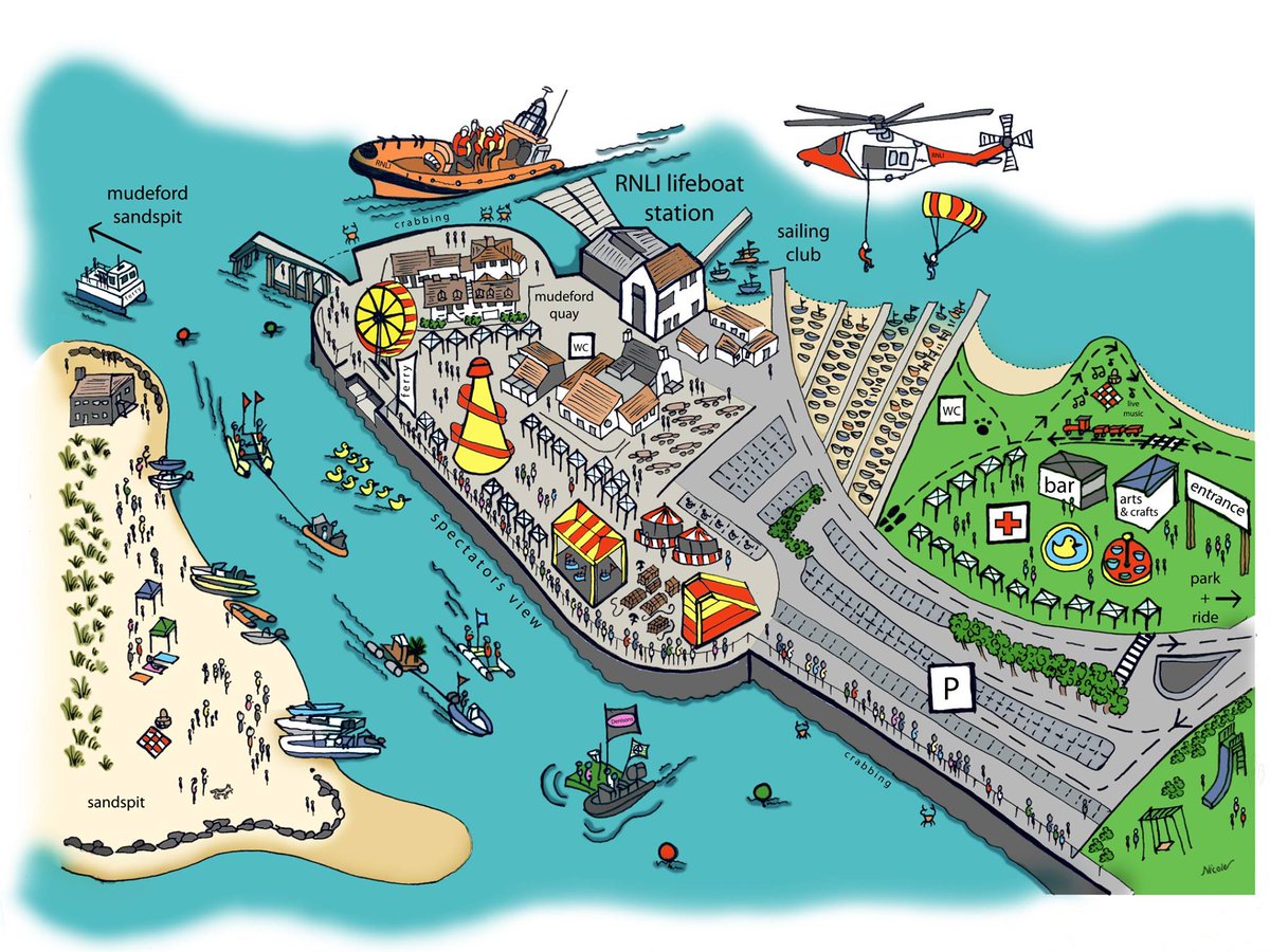 paxan_imi's tweet photo. It's Sunday Funday! Come along to the famous annual @MudefordRNLI Funday at Mudeford this Sunday from 11am. Bring the family &amp; picnic 

Cheer along the @paxan_imi and @DAngelFranchise team in the raft race, yes, we will be in fancy dress paddling our hearts out. 
#bringcash! https://t.co/wtj9DL5Nnh