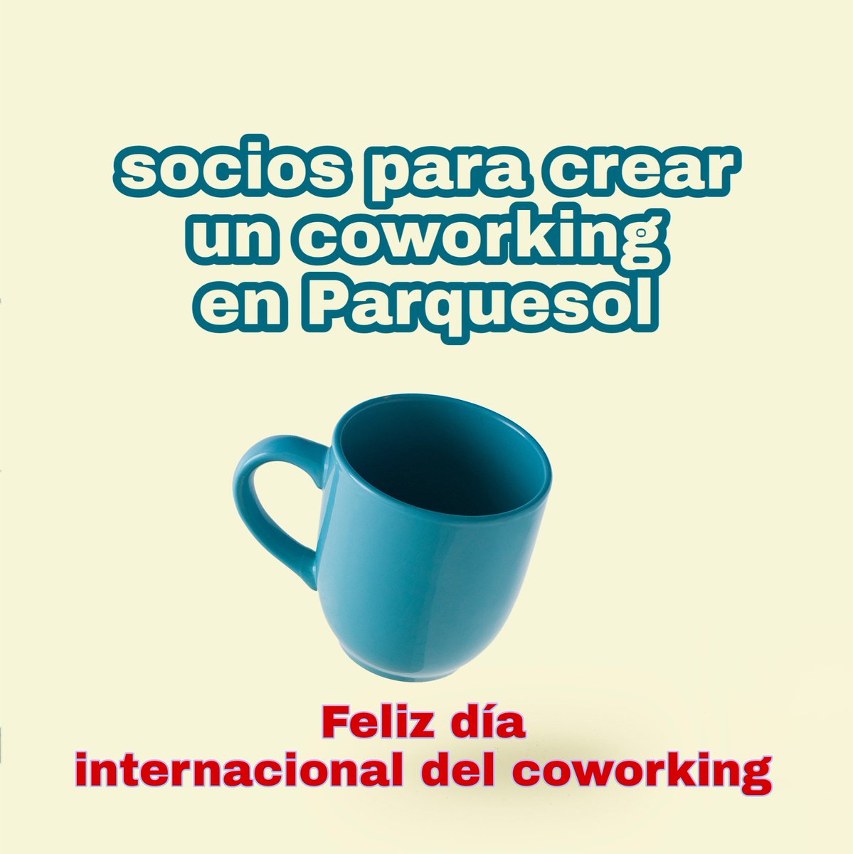 felfernan79's tweet photo. Ha sido una sorpresa descubrir que hoy es el día internacional del #coworking. Por eso aprovecho este marco incomparable para buscar socios para un #coworkingspace que estoy planteando en Valladolid y para el que busco socios. Interesados poneros en contacto por DM.  Agradezco RT https://t.co/lL1SsiCWwX