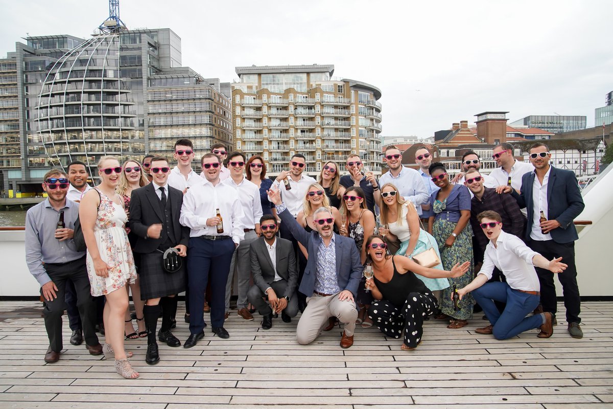 mthreecareers's tweet photo. On July 26th, our UK team set sail aboard the Silver Sturgeon on the River Thames for a well deserved night of celebrations. 😎 

#lifeatmthree #lovewhatyoudo #summerparty #team #celebration #london #riverthames https://t.co/bd3PQLT8mE