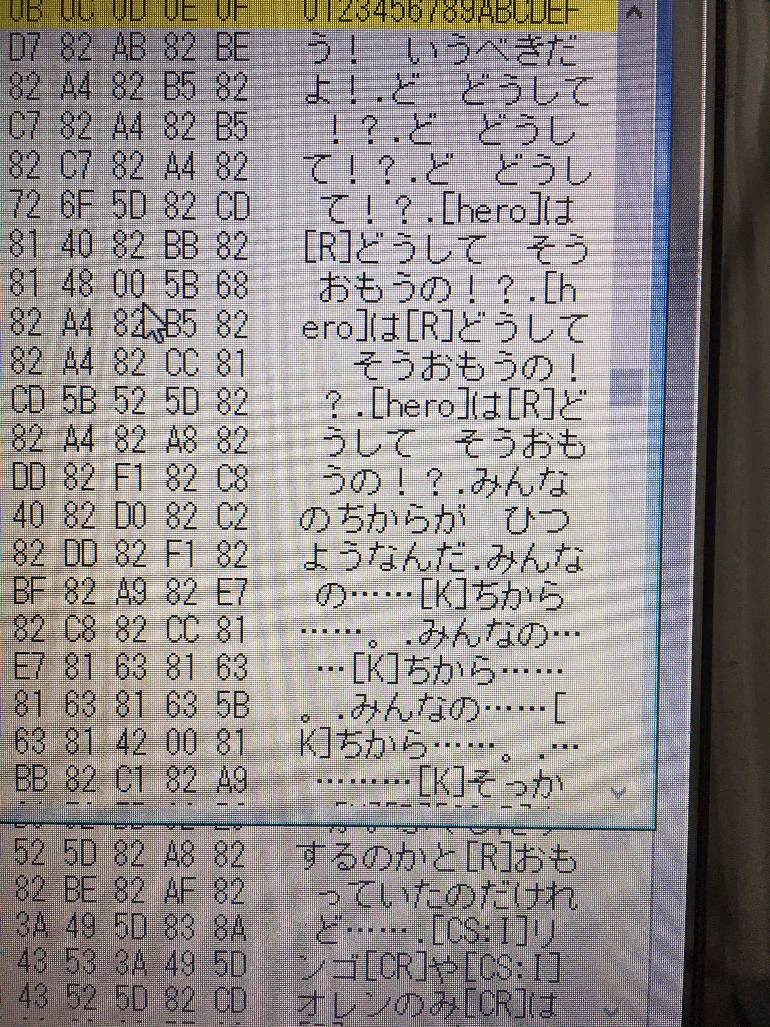 かりうむ ポケダン空のromデータ解析してるけど 主人公の名前を格納してる変数がheroなの少ししんみり来た T Co C16ivftxtz Twitter