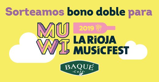 CafeBaque's tweet photo. Sorteamos un bono doble para @muwi_fest
✔️  Música
✔️  Gastronomía
✔️  Disfrutar
1️⃣ Síguenos
2️⃣ RT
¡Suerte! 🤘
Bases del sorteo: https://t.co/7YDGvDEtKR
#Sorteo #Música https://t.co/NJ4Mpn3fmY