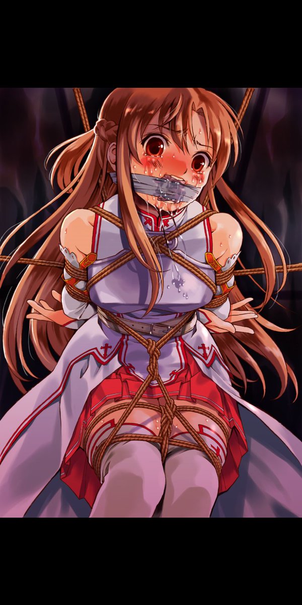 Otngagged anime wife closeup