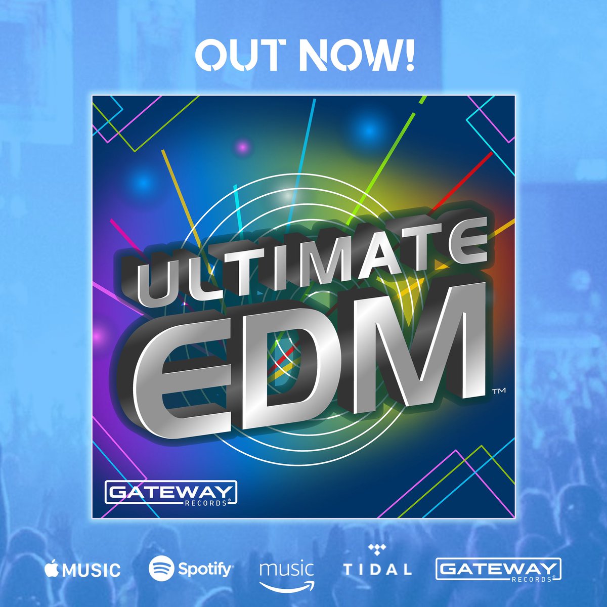 GatewayRecords's tweet image. The moment you’ve been waiting for! Ultimate EDM is out now!
#gatewayrecords