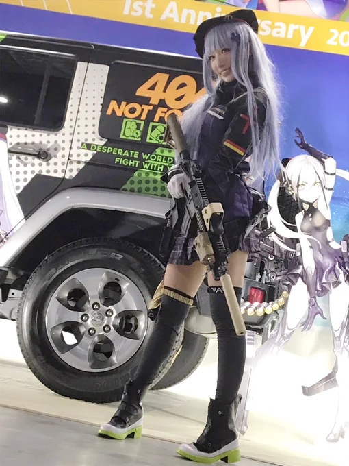 【戦友部隊参戦!】
ドールズフロントラインのブースに、椎名ひかり(@Pikarin_shiina)さんが完璧な416ちゃんになって参戦!
ドルフロを更に盛り上げていただき、ありがとうございます!
指揮官様方のご参戦、お待ちしております!
#ドルフロ
#c96 