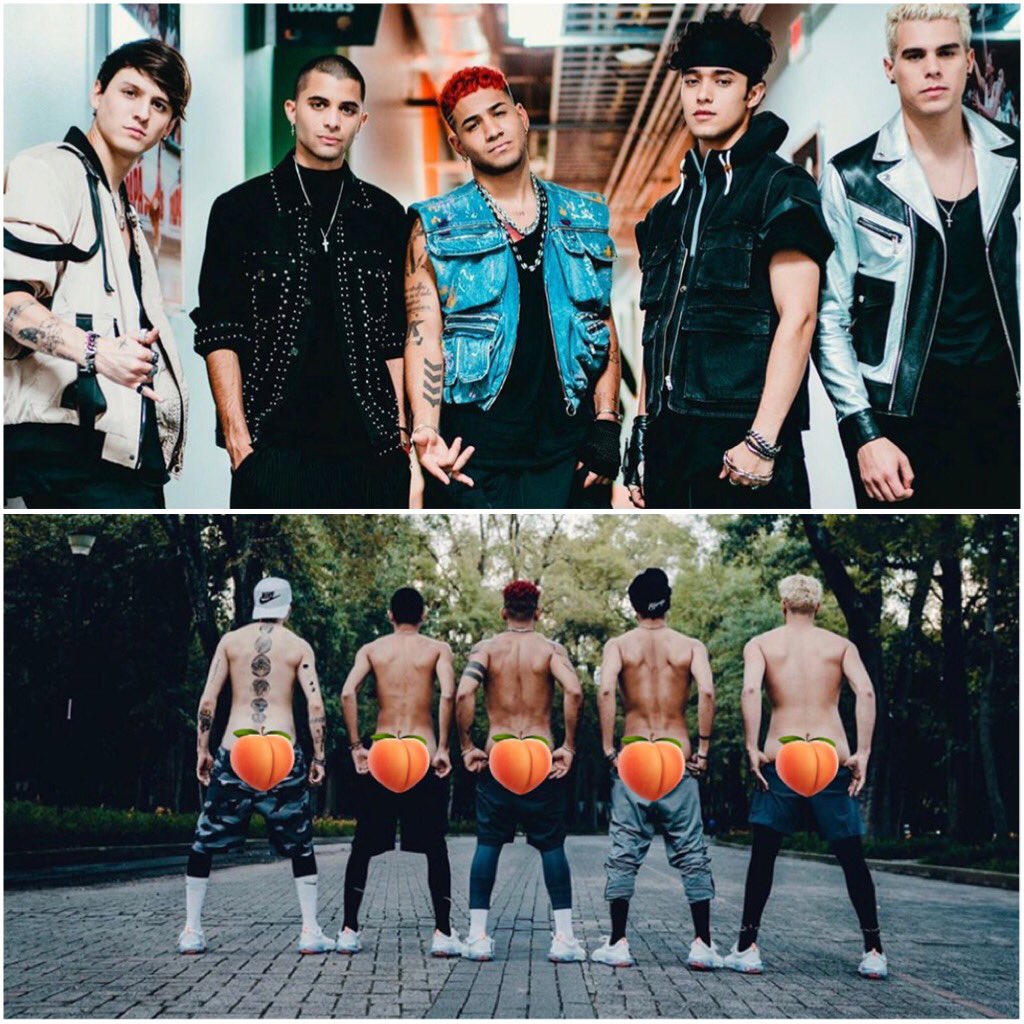 SueltaLaSopaTV's tweet photo. ¡ESTO SE DESCONTROLÓ! Los chicos de @CNCOmusic no sólo aceptaron el reto de @RickyMontaner y se unieron al #RickyMontanerChallenge, pero además nominaron a @PrinceRoyce y a @mturizomusic 🔥😱🙌🏼 https://t.co/ls0RExDLUR