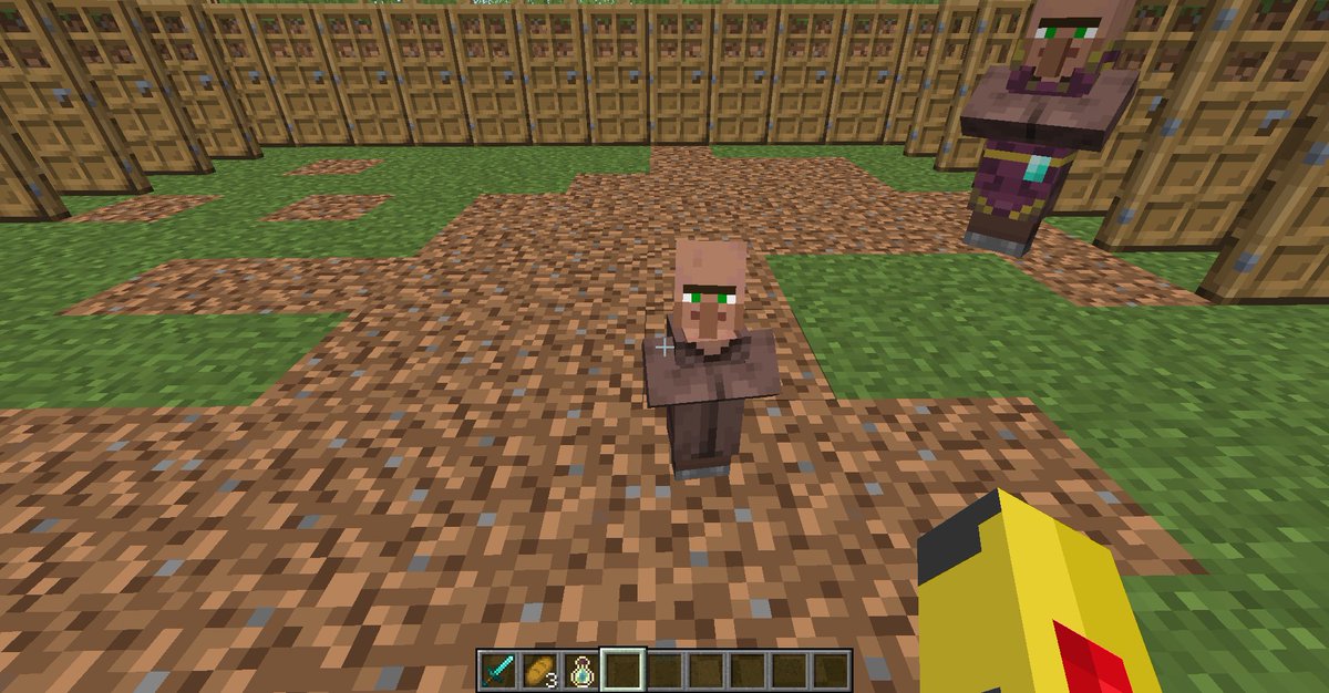 Baby villagers in Minecraft are like pre-renaissance paints. 