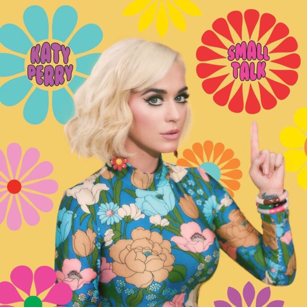 katyperryshub's tweet photo. Katy Perry confirmed on IG Live she’s NOT performing at the VMAs! 😭🌼 #SmallTalk https://t.co/s5eI0ogVRs