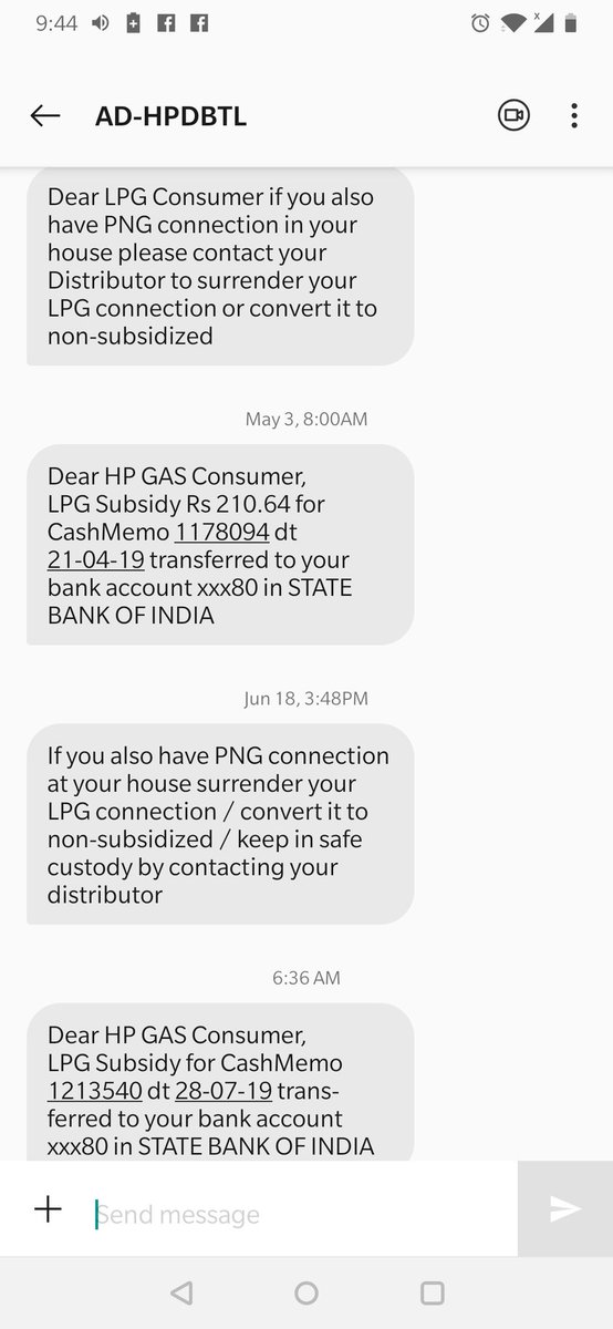 nirajgera's tweet photo. Dear @hpgasservices @HPGasIndia,
I don't have any HP connection then how come someone has taken gas connection using my cell no. & may be a fake id
Is someone misusing the subsidy of LPG?
I can share my cell no through personal chat
#hpgas #fakeconnection #Ujjwala
@narendramodi https://t.co/n9676H68Sm