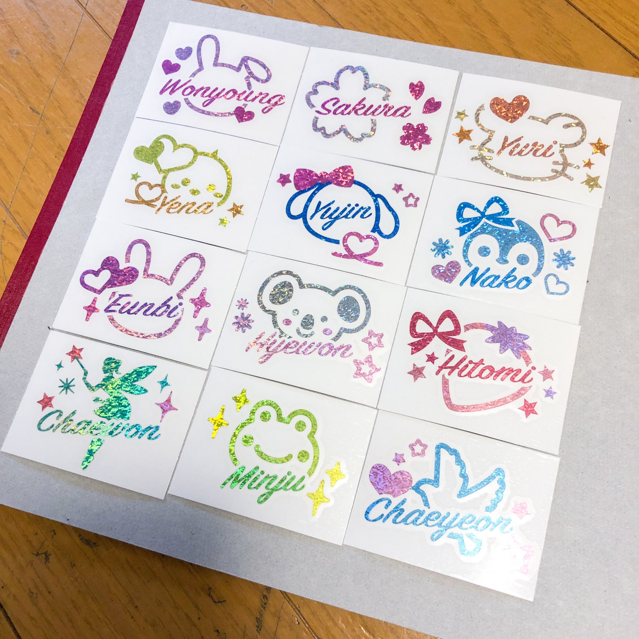 オーダーページ】BTS バンタンペンライトステッカー