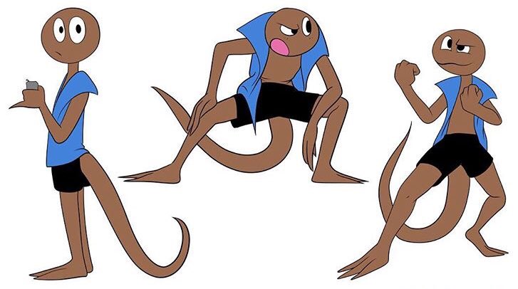 tedbob84's tweet photo. Show me your very first OC!
Here’s my boy Newt, here! Been drawing this guy as early as I could hold a pencil in my hand.
I Always had a fascination with lizards and amphibians growing up, and that has yet to change. https://t.co/Pk5kVmmy2G