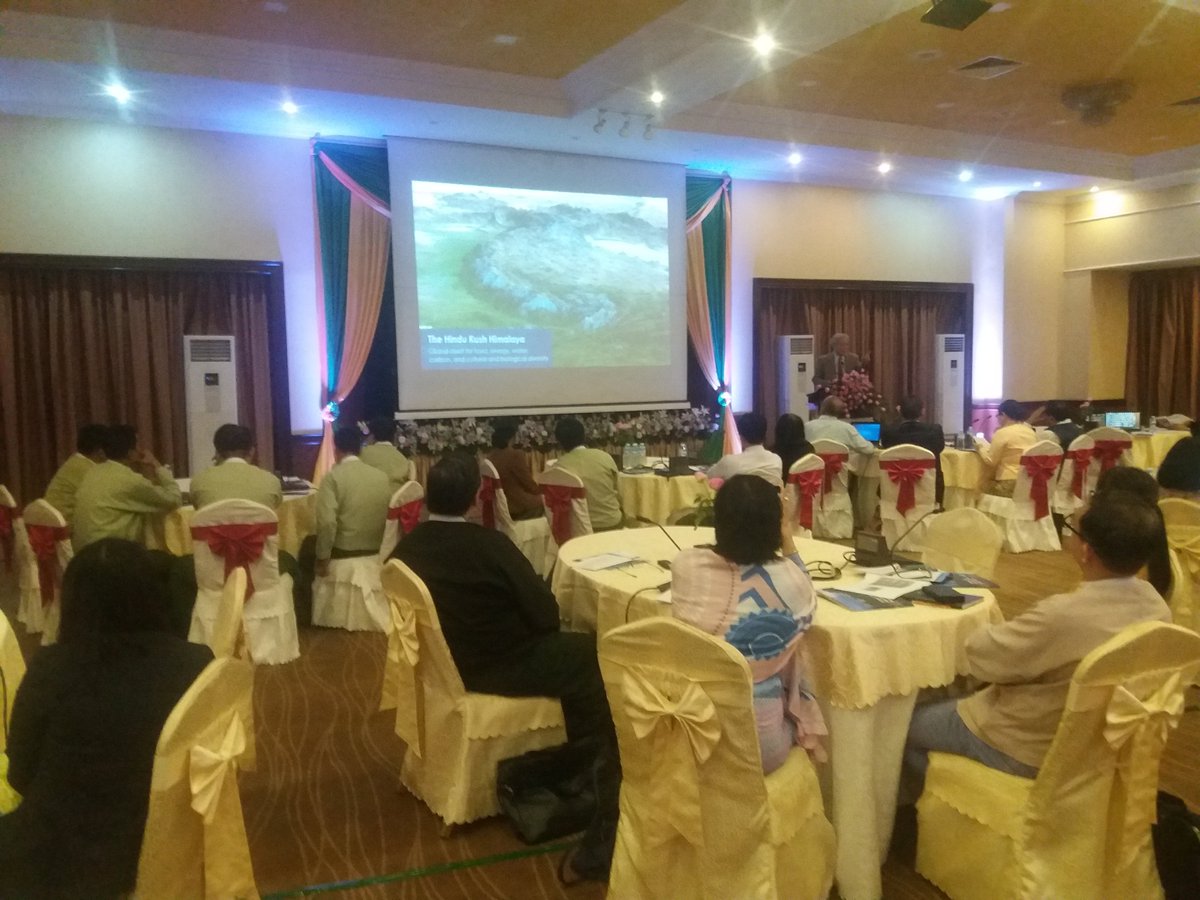 icimod's tweet photo. Happening Now: #Myanmar Consultation on #HKH Call to Action, #Yangon.
#HKHAssessment #HiMap #MountainsMatter https://t.co/OaLiblPIlZ