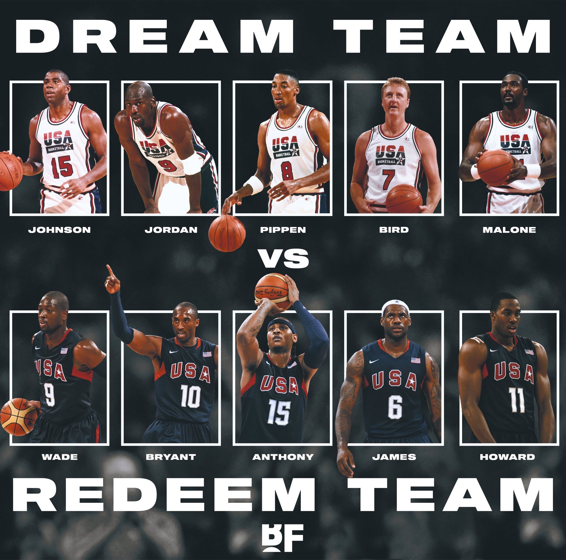Basketball Forever On Twitter Dream Team Vs Redeem Team Who You Got