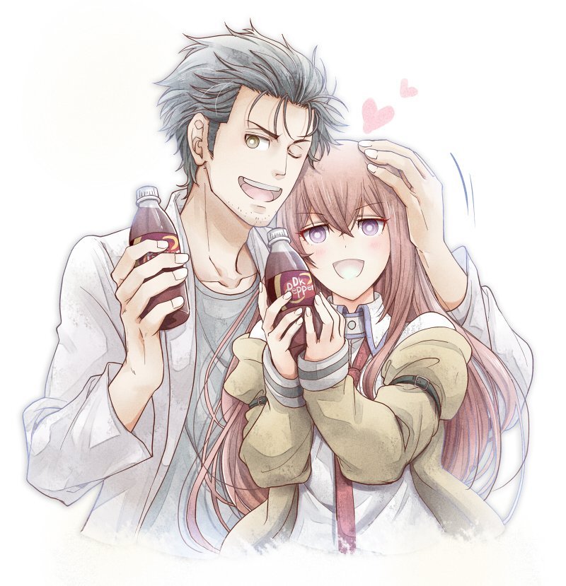 いちゃこらして知的飲料勧めてくるオカクリヽ(*ﾟдﾟ)ノ #Steins;Gate