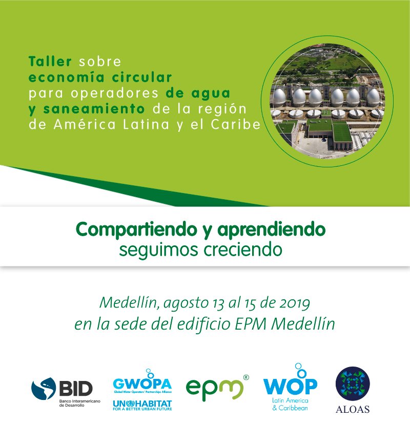 EPMestamosahi's tweet photo. 💦 Somos anfitriones en el encuentro de operadores de agua y saneamiento de la región, que tendrá lugar del 13 al 15 de agosto del 2019, al cual asistirán empresas de toda latinoamérica. #EstamosAhí https://t.co/IMVOohstEj