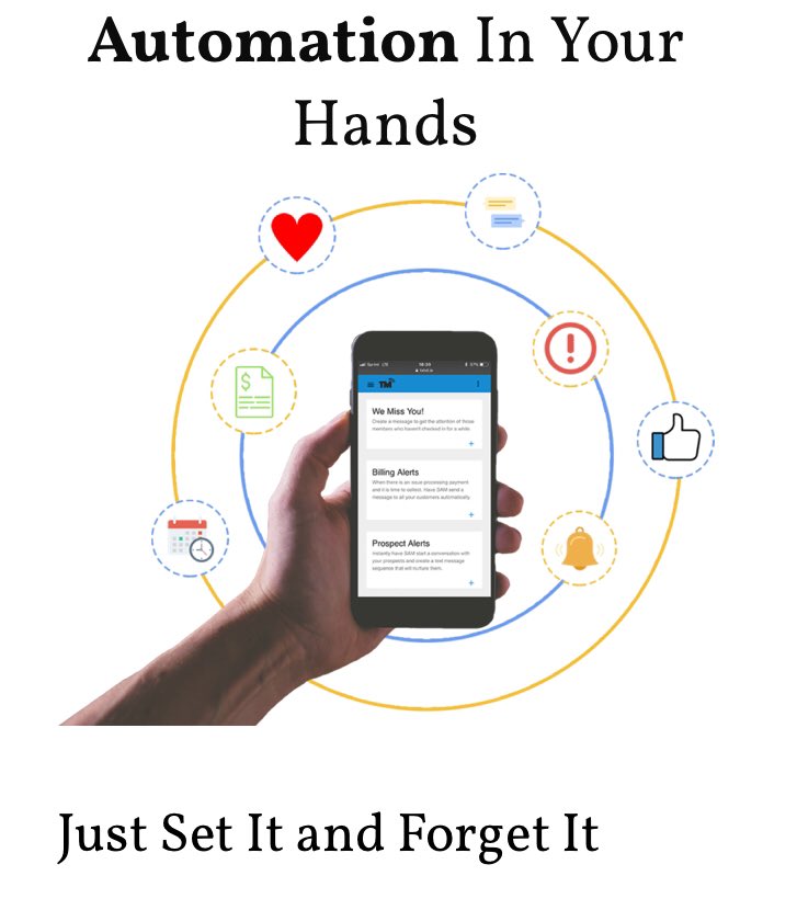 Textmunication's tweet photo. Smart Automated Messaging - SAM #SMS #RCS $TXHD https://t.co/t7o1FJADbP