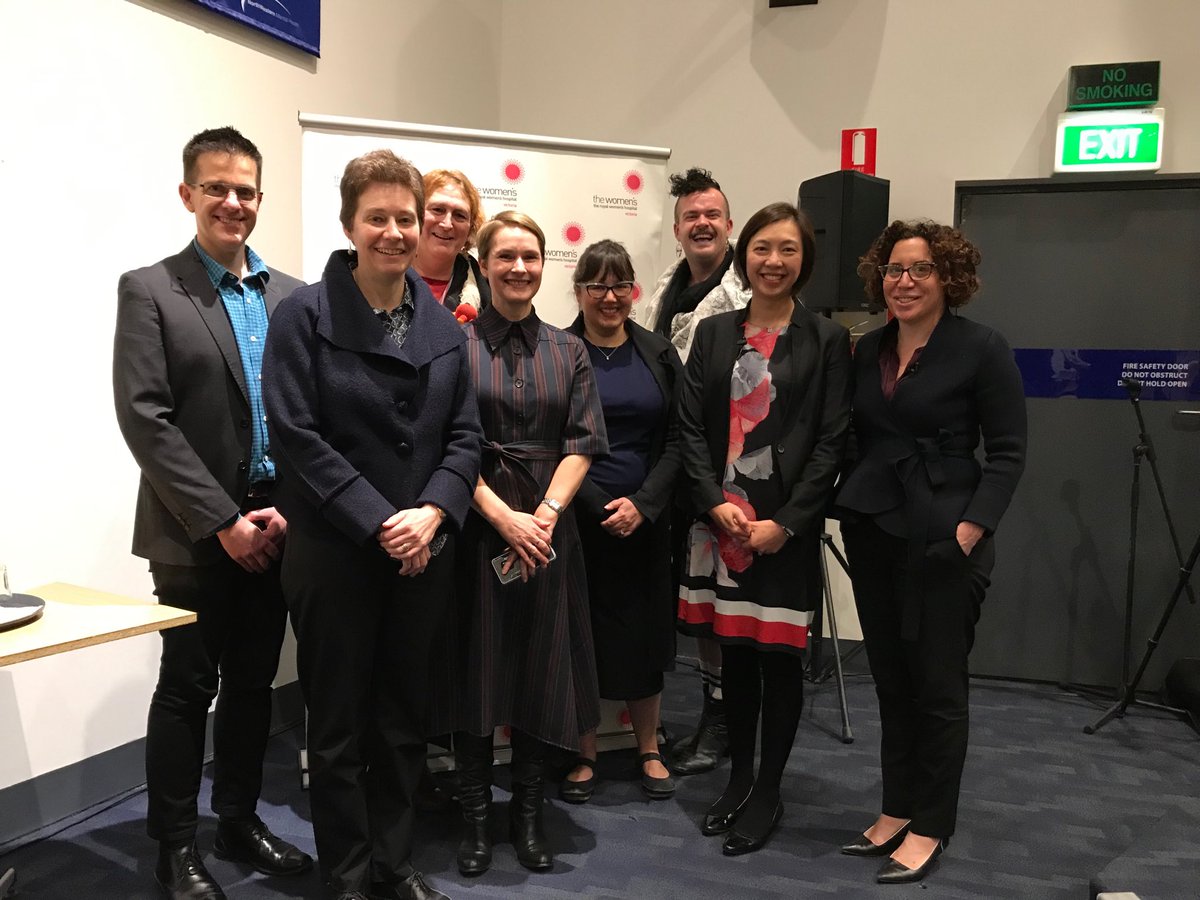 I just participated in the TGD Grand Round for the Women’s hospital with this wonderful panel of experts to a packed house. Thanks Bec and Mat for getting this happening. May big things come from this in LGBTIQ inclusive practice at the hospital.
