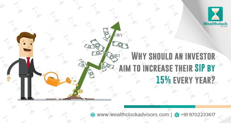 wealthclock's tweet photo. You will not belive how increasing your SIP by 15% will help you in the future! Click here to know more: https://t.co/pWurxDTH3X https://t.co/r4khHM2iO4