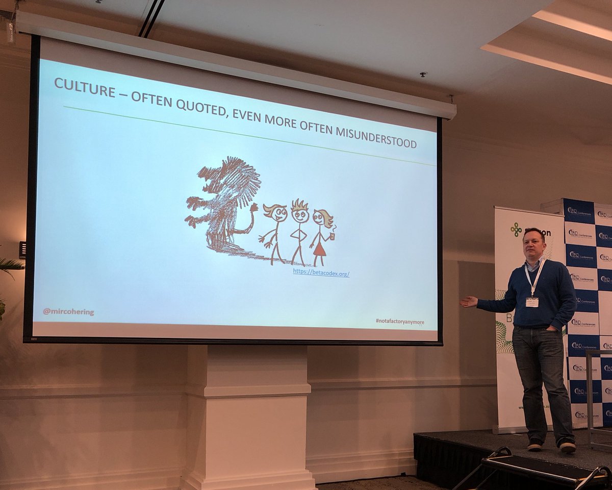 stephenhuppert's tweet photo. #Culture - often quoted, even more often misunderstood ~ @MircoHering at @IBRConference #fundtech19 https://t.co/yU5s1qLdSG