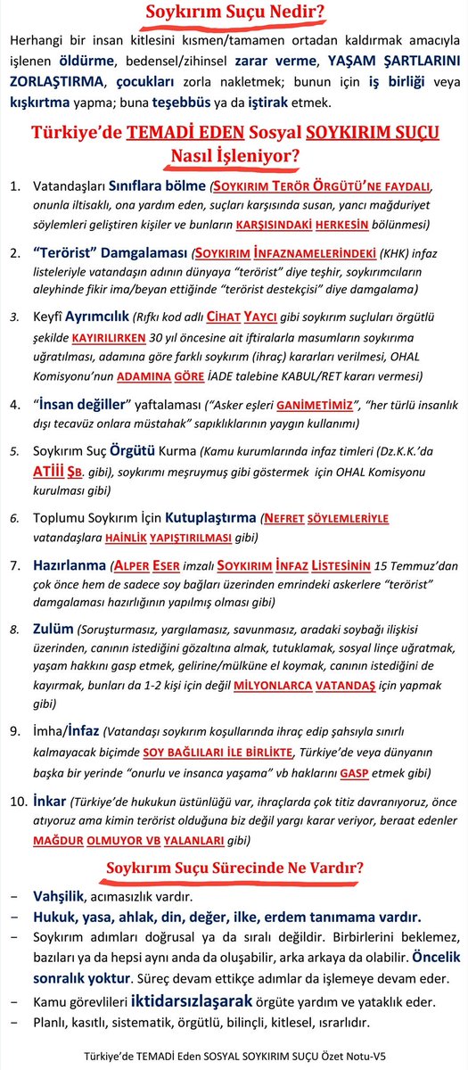 HDemirtasTR's tweet photo. #SOYKIRIM suçu #ÖRGÜTLÜ #KASITLI #SİSTEMATİK'tir.

#SOYKIRIM suçlularının "teröristlik" dayattıkları vatandaşa #sigorta şirketleri fiyat teklifi ver(e)mez!

20 Temmuz 2016 rejiminin ürünü olan #SOYKIRIM suçunun kanıtlarına 👇 de ekledim.
#DuymayanKalmasın

https://t.co/DODFYUxkIu https://t.co/jNHDi5Sguk