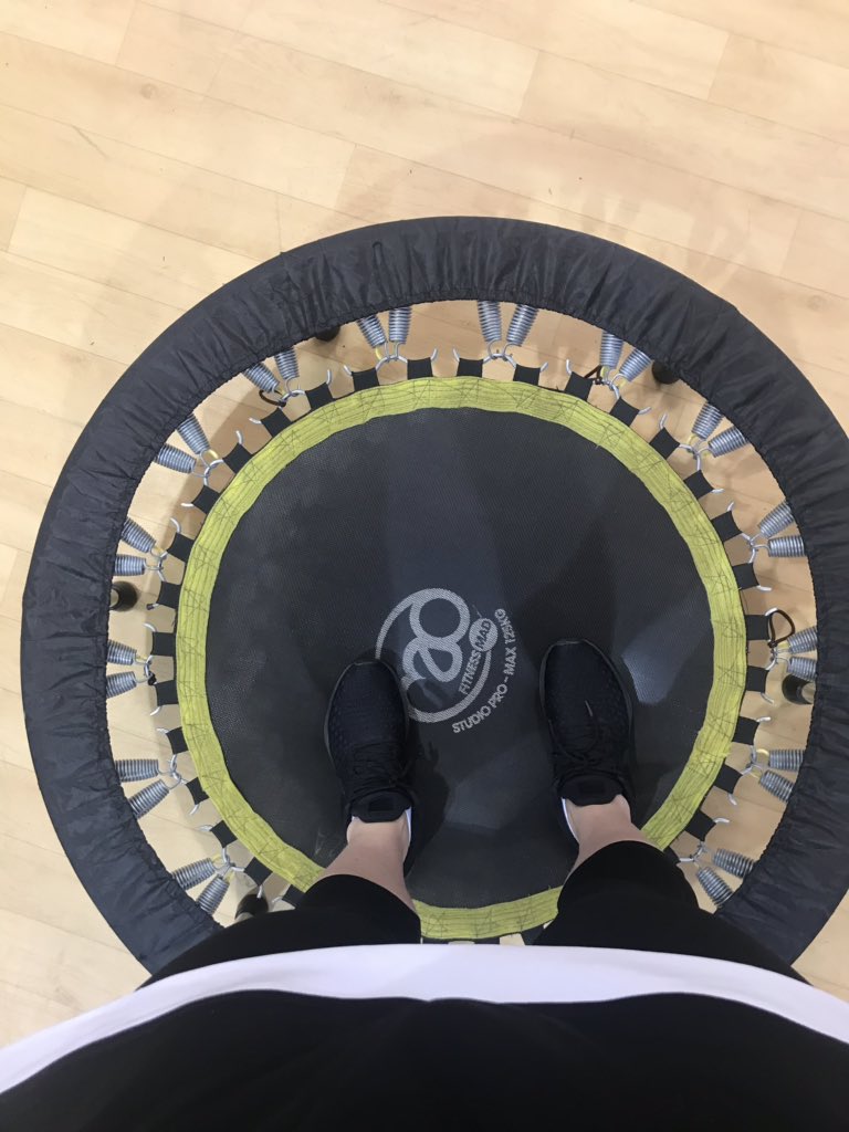 Bright and early for RikaShake this morning!