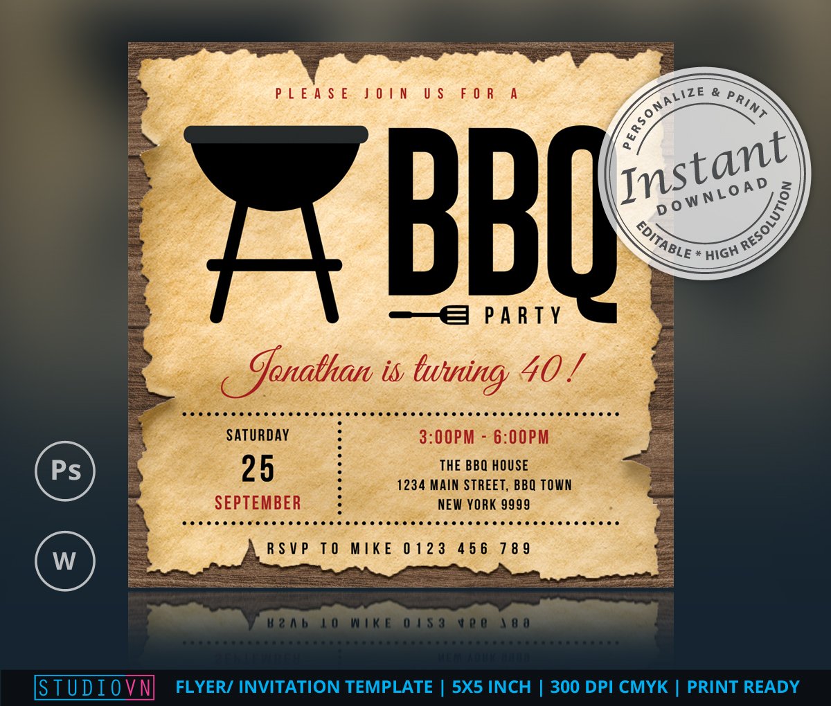 nsdesigns89's tweet photo. BBQ Invitation Template
#bbq #Invitation

DOWNLOAD TEMPLATE HERE
==> https://t.co/u1lSWGY76V https://t.co/E8yrexUfP3