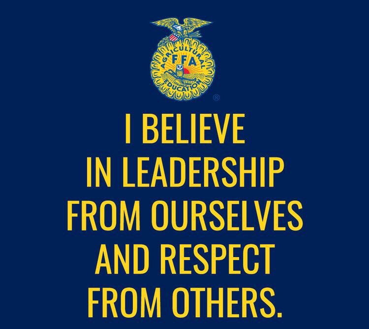 Hey guys it’s the beginning of a new school year, and as you know it’s time to pay your FFA dues for the year. You can pay your $15 dues for  merit points to go on the upcoming state fair trip! Let’s have a great year and make sure to be good leaders in our school and community!!