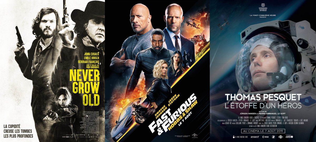 80sBabiesTweets's tweet photo. Au menu cette semaine dans votre cinéma 🎞
- En entrée : savourez un bon vieux western 🤠
- En plat de résistance : faites la blinde d'adrénaline 🏎️
- En dessert : visez les étoiles 👨‍🚀
Bon appétit ! 🍿
➡️ https://t.co/e5NQpBpusT ⬅️
cc @RezoFilms @UniversalFR @25e_heure https://t.co/4Mx0XAWyYo