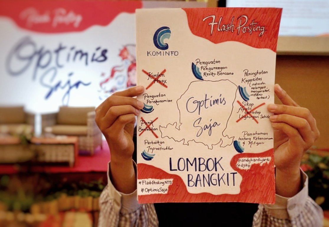 andyhardiyanti's tweet photo. Optimis Saja, Lombok Bangkit!
@djikp
#FlashPostingNTB
#OptimisSaja https://t.co/Jz3ZLX1fQM
