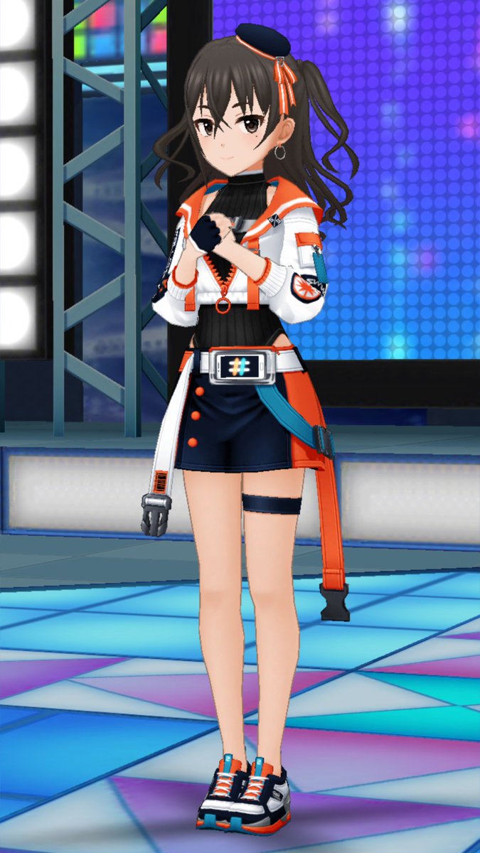 SSR砂塚あきらの衣装です。ご査収ください。 #デレステ #砂塚あきら