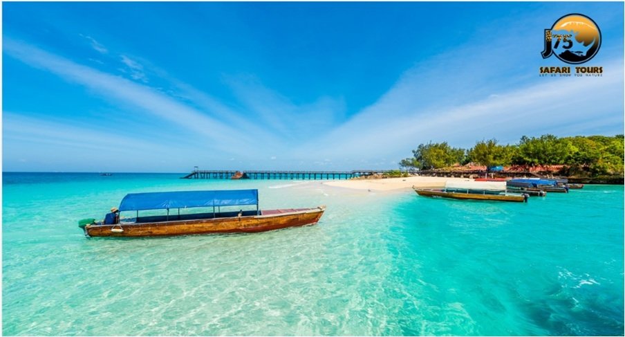 #Zanzibar is the home of idyllic beaches, balmy weather & warm tropical waters. This archipelago is renowned for clear warm waters, coral reefs and rich marine diversity making it a perfect under-water destination for snorkelling and diving. 
Visit more j75safaritours.com/zanzibar-tour