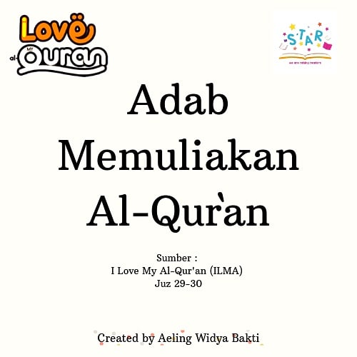 AWB_ael's tweet photo. Adab memuliakan Al Quran
#JumatBerkah https://t.co/jWT5OHULRE