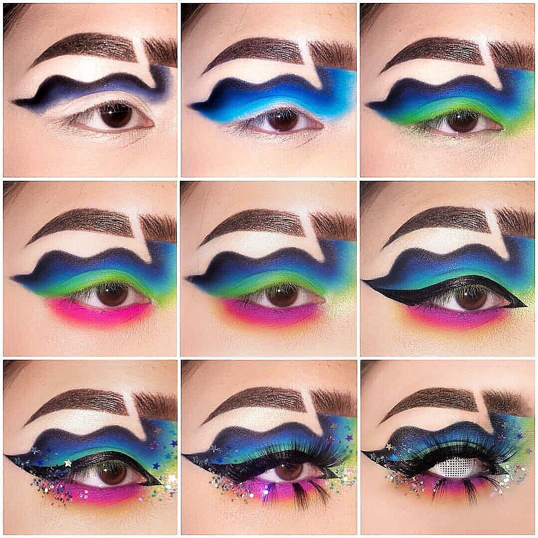 circlecolour's tweet photo. Model: 💗 @mostofmakeup from IG 💗
🌈Colorful eye makeup paired with Gridding White contact lenses makes you sparkle!✨
👁️Diamete:14.5mm
#circlecolour #circlecolourcom
#lenses #softlens #contacts #contactlen https://t.co/8phH0ha0fz