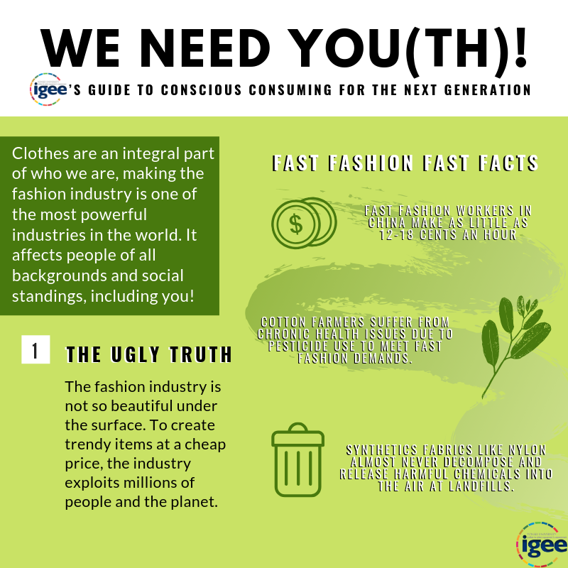 igeeyonsei's tweet photo. We need you(th)!π«
γ
Clothes are an integral part of who we are. Have a look at our intern Jamie's guide to just few of many things that you can do to achieve more sustainable consumption!π§΅ππππ
γ
#igeeyonsei #igeeguide #consciousconsuming #sustainableconsumption #sdgs https://t.co/SpaRkQxgJI