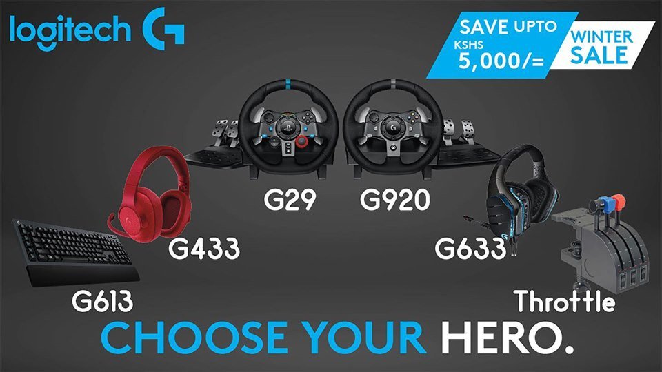 lyn_msoh's tweet photo. #HotDealsAtTwoRivers

A selected number of Logitech G Accessories now on offer till the 18th of August 2019 @GametroniQ
 #g633artemisspectrum #g433 #g613 #g29racingwheel 

@TwoRivers_KE https://t.co/id4hyqEVVt