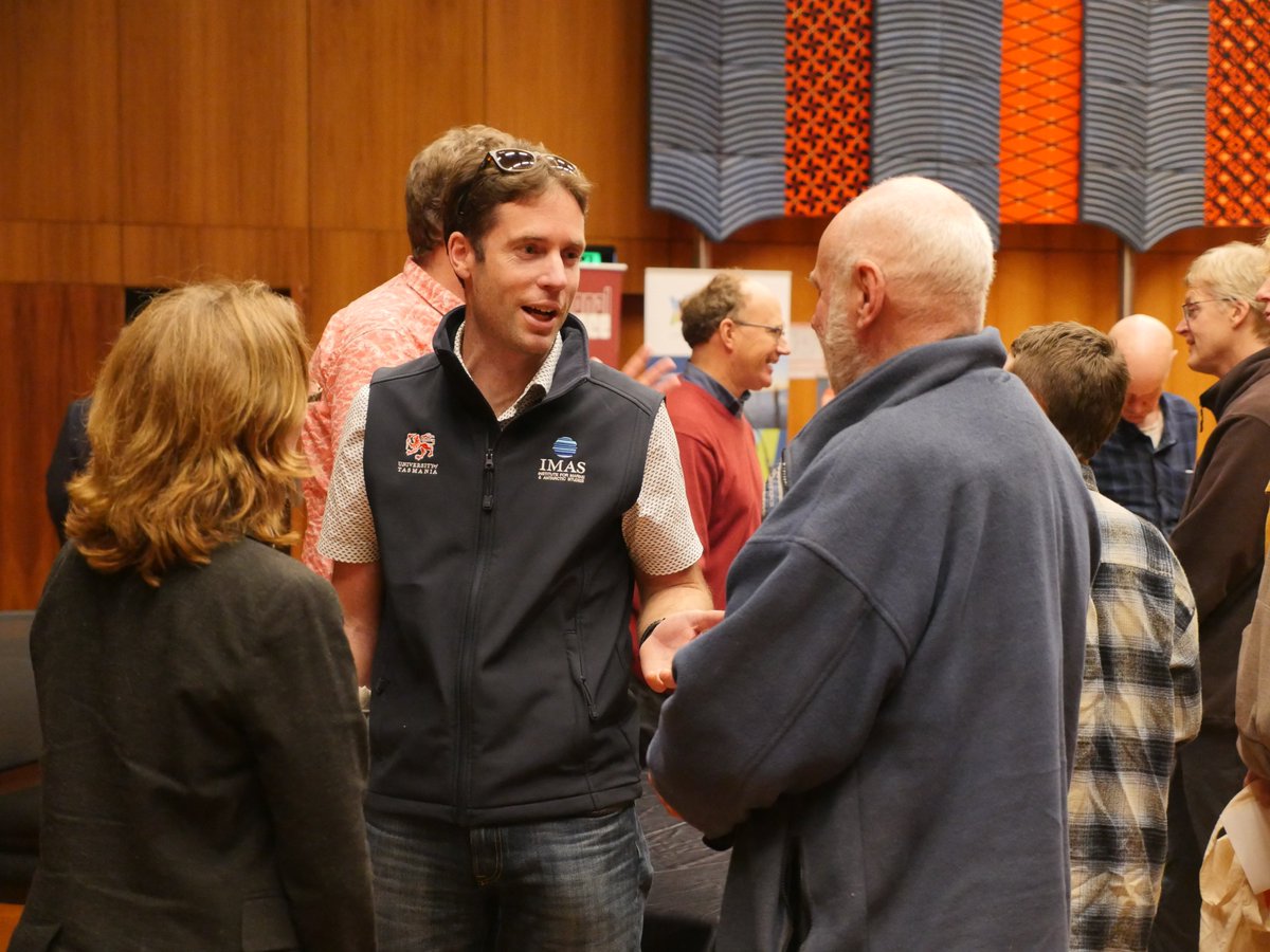 CorneyStuart's tweet photo. Spreading the message at the final #CuriousClimate forum for 2019. Was a pleasure to be involved in the project and a  privilege to stand in front of such diverse audiences around the state and answer their questions about the science and likely impacts of climate change https://t.co/OJ6rZ4CKLk