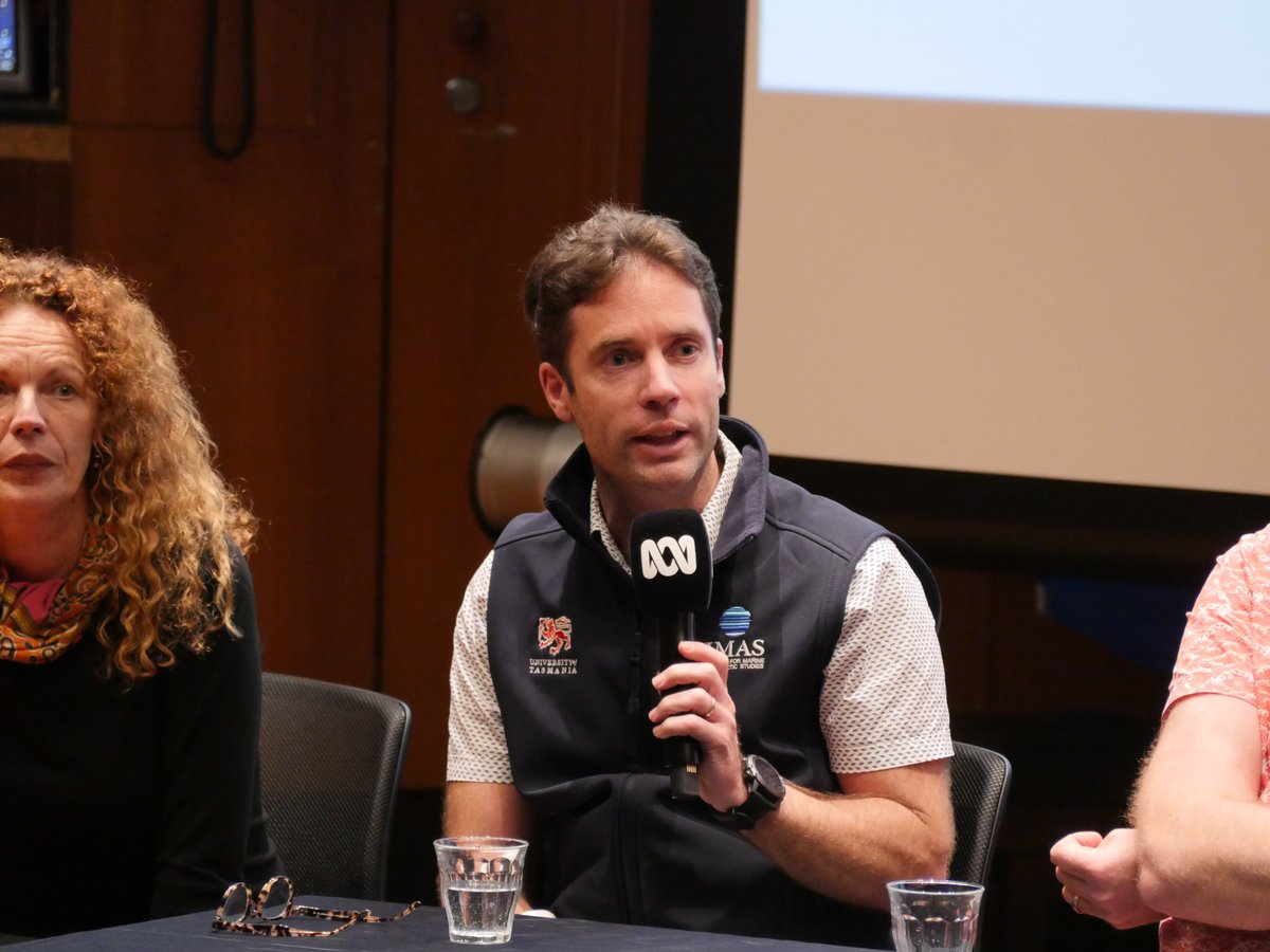 CorneyStuart's tweet photo. Spreading the message at the final #CuriousClimate forum for 2019. Was a pleasure to be involved in the project and a  privilege to stand in front of such diverse audiences around the state and answer their questions about the science and likely impacts of climate change https://t.co/OJ6rZ4CKLk