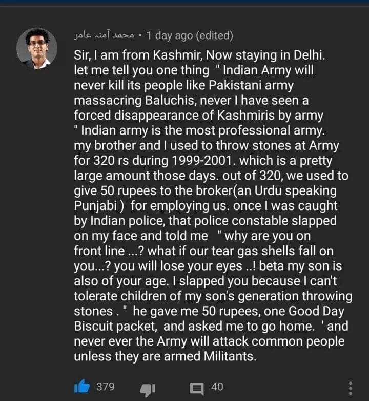 Soni05Rajput's tweet photo. @MehboobaMufti @OmarAbdullah @BrutIndia don't try to mislead the people of kashmir aftr showing the 1 intervew of only girl that belongs to kashmir.@BrutIndia you must take 100 interviews of kashmiri &amp; please includes Kashiri pandits into these interview as well.@AmitShah #India https://t.co/L57vaRffm7