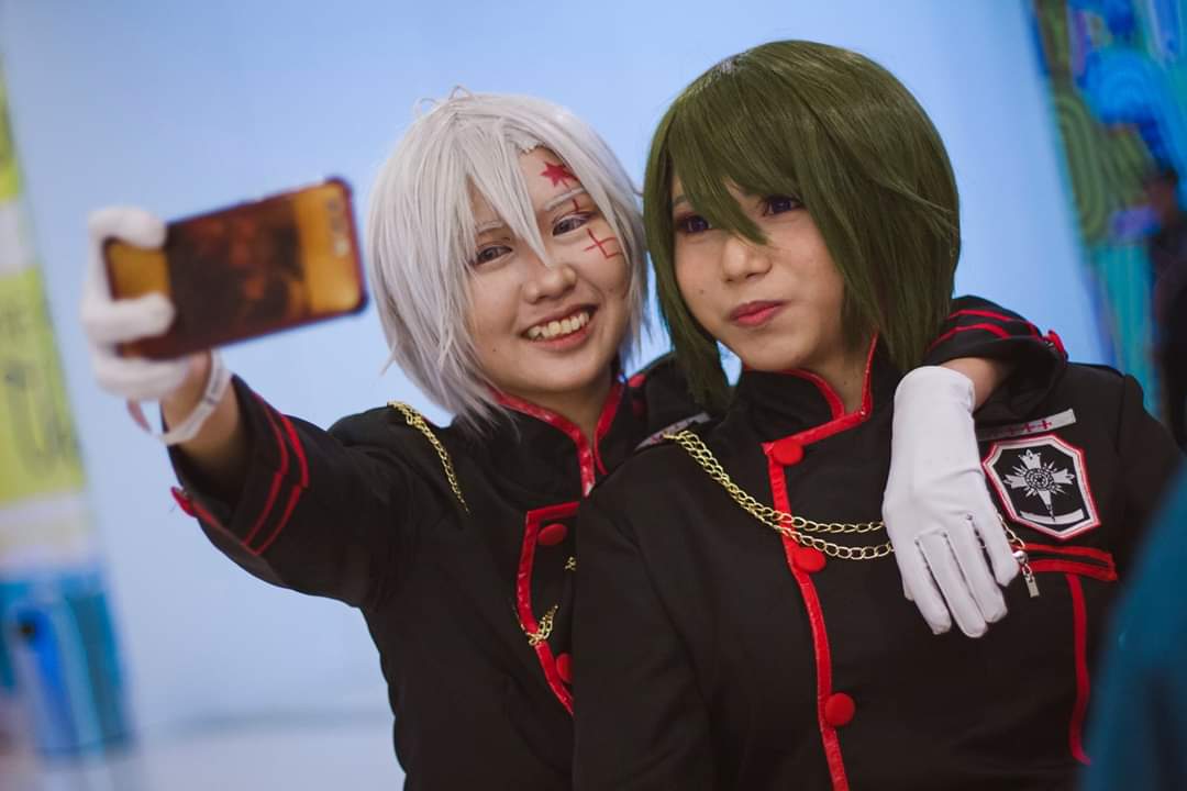 nono_britannia's tweet photo. I'm always with the phone 😂😂

📷 : @AYYLMAOPHOTO501 

#cfmini #cfminijohor #allenwalkercosplay #dgraymanhallow https://t.co/1rp4ODcA60
